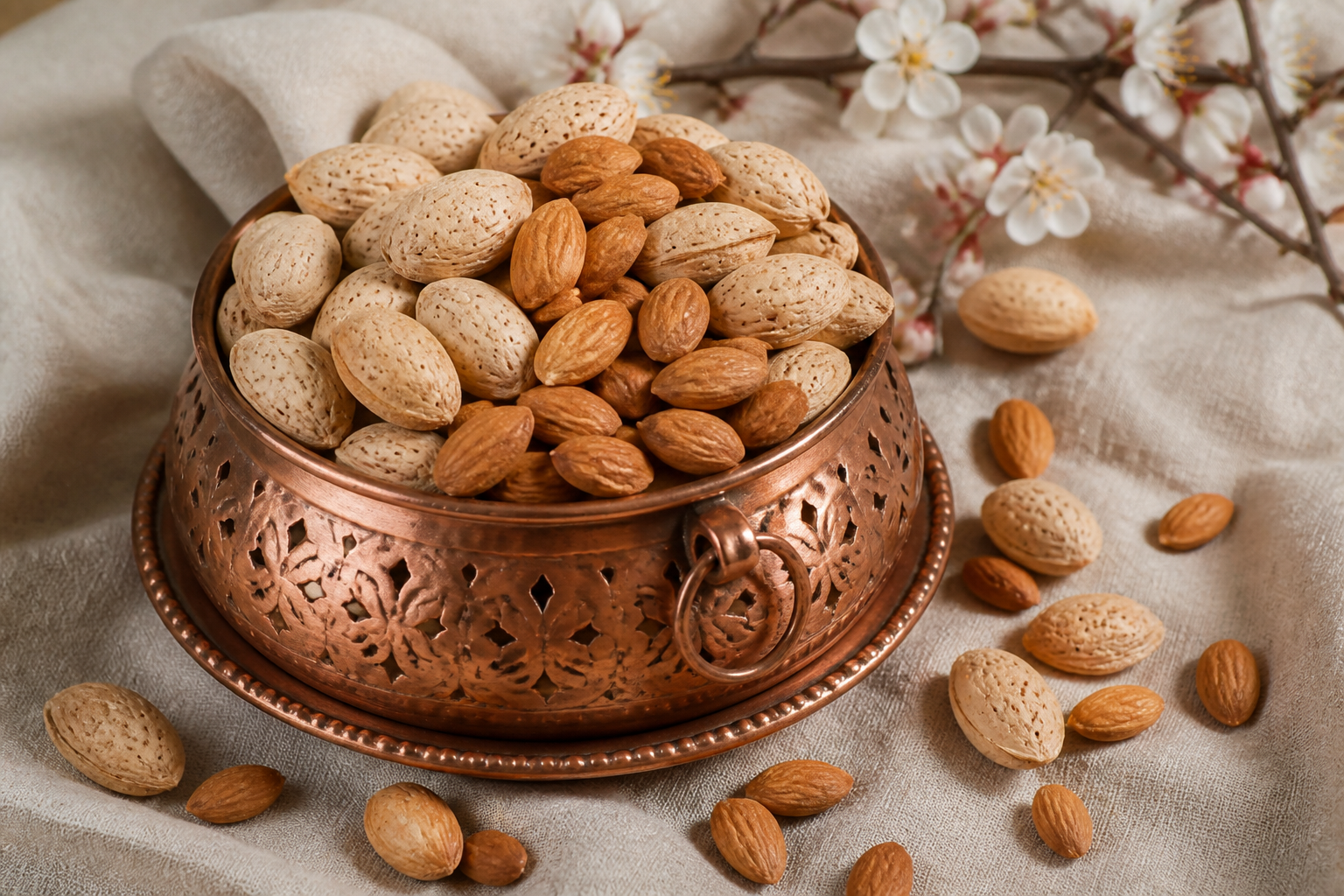 Kashmir almonds