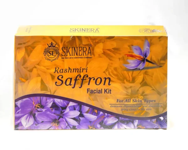 Saffron Facial Kit – Complete Brightening & Nourishing Skin Care  Short Description: